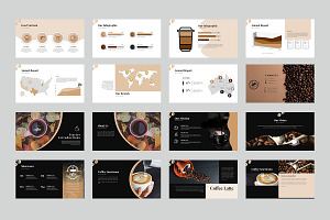 Coffee Keynote Templates