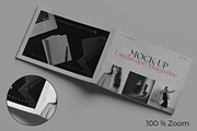 A4 Landscape Magazine Mockup, a Books & Magazine Mockup by Lxadesign (Thumbnail 11 of 14)