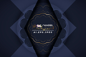 Mandala Oriental Floral art Bundle