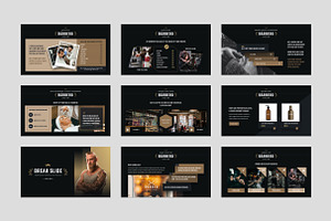 Barber Shop PowerPoint Template