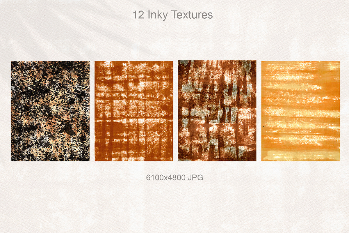 12 Inky Abstract Texture, a Texture Graphic by Sweet Fig (Photo 2 of 9)