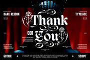 Dark Reborn Typeface, a Blackletter Font by alit design (Thumbnail 20 of 20)