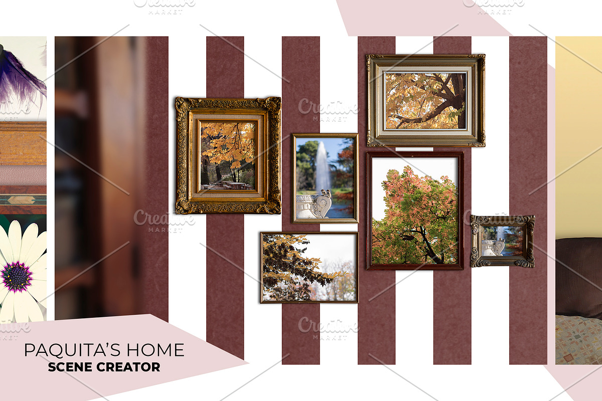 Paquita's Scene Creator - 31 frames, a Household Mockup by bluevan (Photo 14 of 16)