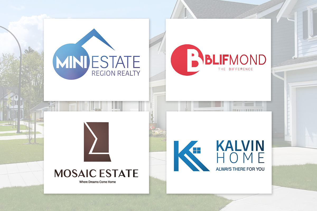 Real Estate & Architecture Logos, a Branding & Logo Template by AN Productions (Photo 5 of 33)