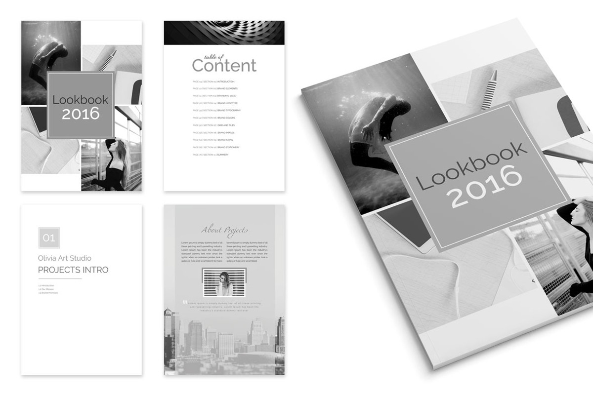 Save 30% - OLIVIA Branding Bundle, a Brochure Template by Typography Prime (Photo 10 of 13)