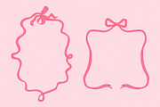 Bows & Frames Hand Drawn Collection, an Object Graphic by Kokoshka (Thumbnail 10 of 13)