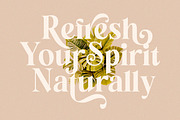 The Kelvine Stylish Serif, a Serif Font by Letterhend Studio (Thumbnail 11 of 11)