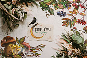 Mabon Celtic Autumn Watercolor Set, an Illustration by Fluffy Unicorn (Thumbnail 11 of 11)