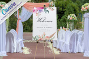 Welcome Sign Template Canva, an Invitation Template by ShineOnWedding (Thumbnail 7 of 9)