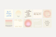 Instagram Quotes Posts Stories PS, a Social Media Template by Love Radiation Studio (Thumbnail 16 of 22)