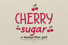 Cherry Sugar | Handwritten Font