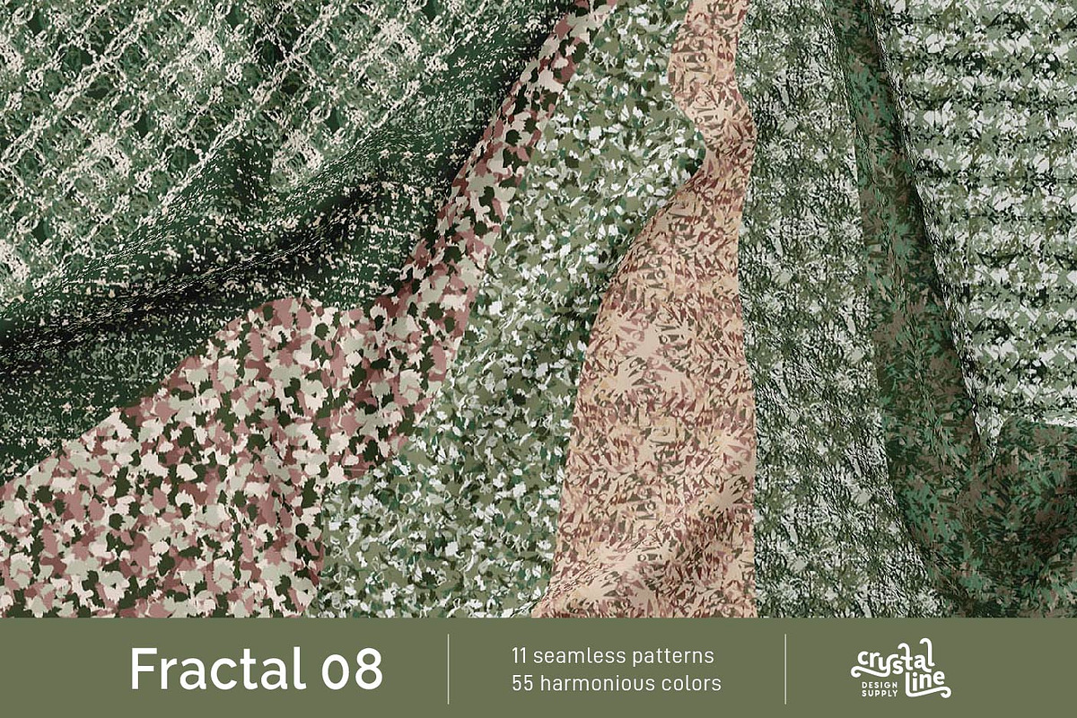 Fractal Patterns 08, a Pattern Graphic by Crystal Line (Photo 1 of 7)