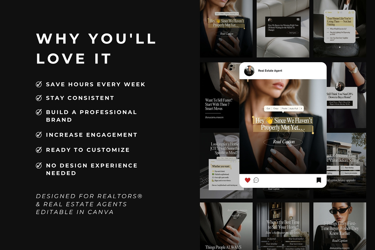 600 Real Estate Content Kit, a Social Media Template by Instprofi | Studio Estimo (Photo 12 of 13)