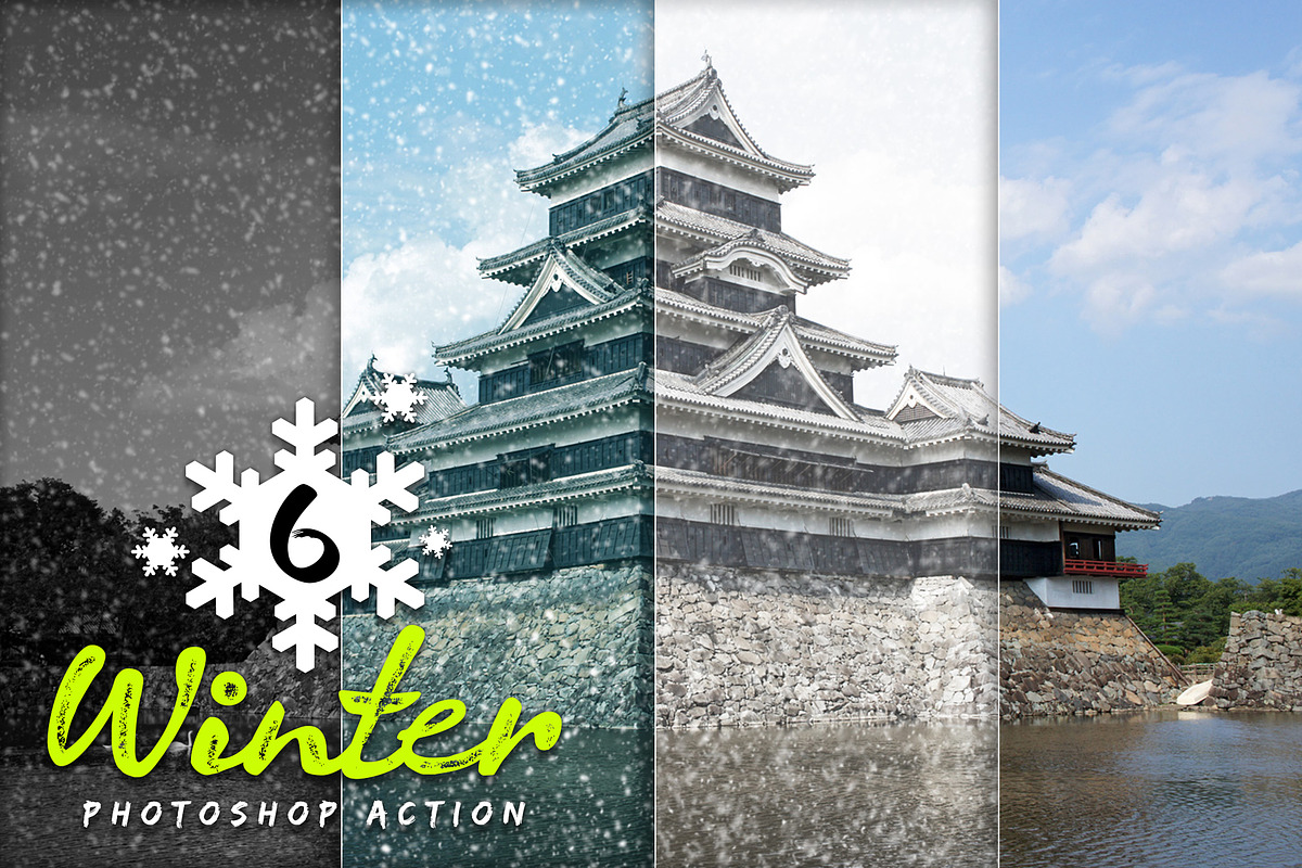 6 Winter Photoshop Action, an Action Add-On by yantodesign (Photo 6 of 7)