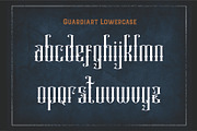 Guardiart, a Blackletter Font by Qiwbrother Studio (Thumbnail 5 of 7)