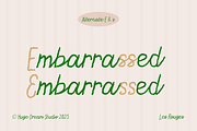 Les Rouges – Casual Script Font, a Font by Huge Dream Studio (Thumbnail 7 of 10)