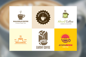 20 Premium Iconic Coffee Logos