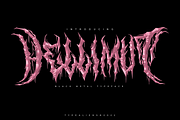 Hellimut for Band & Music, a Blackletter Font by ilhamtaro (Thumbnail 1 of 10)