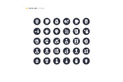 Coffee Shop Icon Set, a Solid Icon by microstd (Thumbnail 3 of 3)