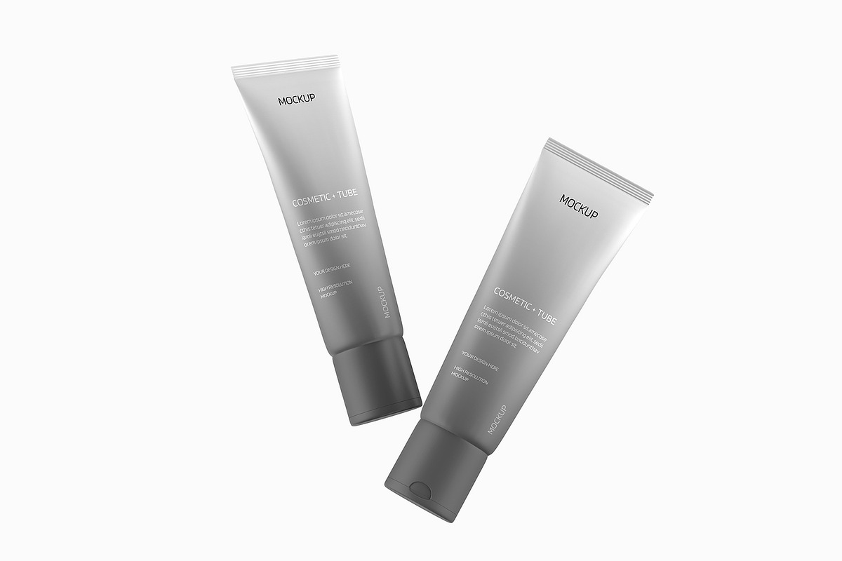 Skincare Cosmetic Cream Tube Mockup, a Product Mockup by graphypix (Photo 4 of 4)