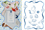 Seaside Whimsy - illustration & more, an Object Graphic by Purple (Thumbnail 11 of 12)