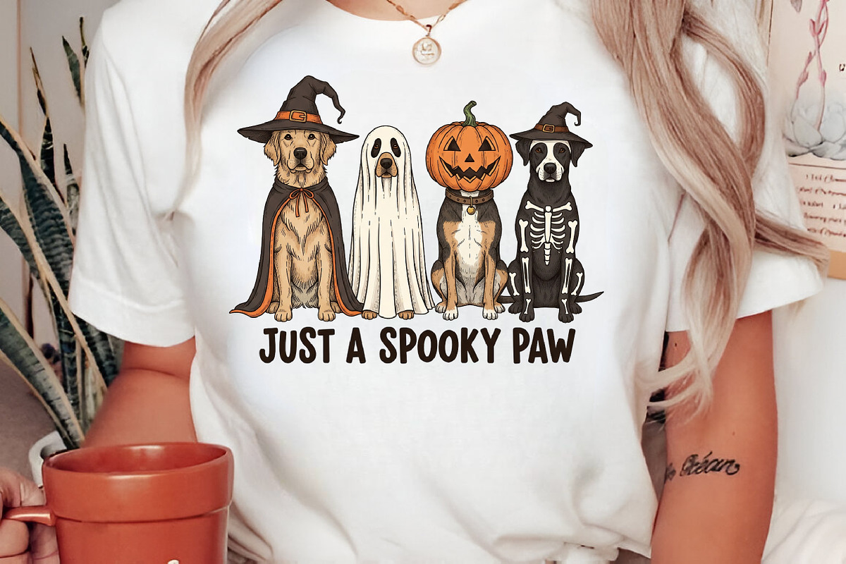 Just A Spooky Paw Png, an Illustration by Craft Nest (Photo 2 of 6)