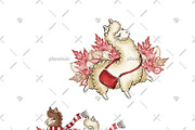 Alpaca Cliparts, an Illustration by Phantasia Design (Thumbnail 3 of 8)