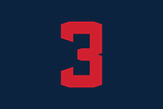 Bambino Numeral Set, a Serif Font by Port Design Company (Thumbnail 5 of 8)