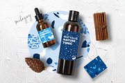 Abstract Blue Terrazzo Patterns, a Pattern Graphic by Julie&Taily (Thumbnail 5 of 9)