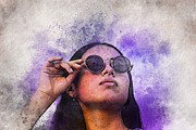 Spatter Painting Photo Effect Mockup, a Brushes & More by zahidhossainalif (Thumbnail 14 of 17)
