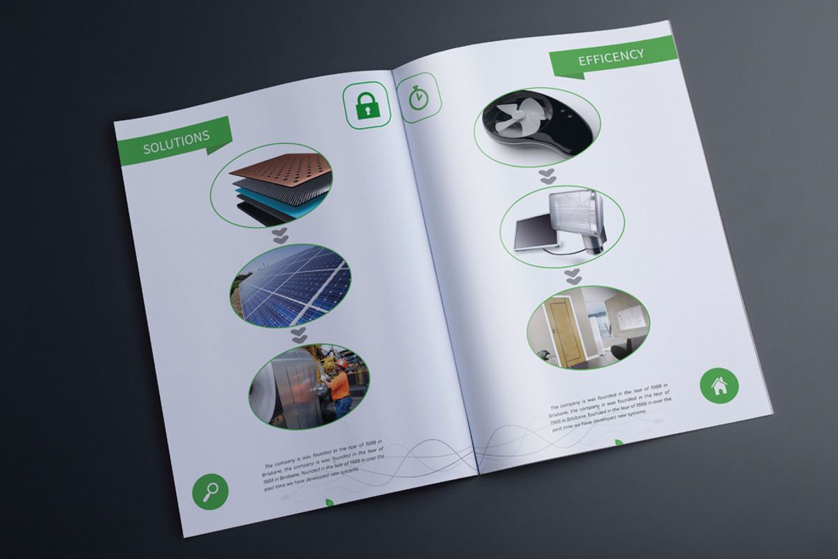 Indesign Multipurpose Green Catalog, a Brochure Template by RudanStudio (Photo 10 of 13)