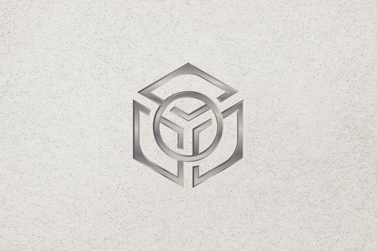 Geometric Hexagon Abstract Logo preview 4