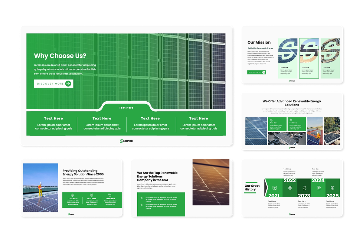 Solaropia - Solar Energy Company PPT, a Presentation Template by Premast (Photo 5 of 6)