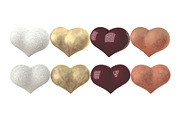 Valentine's Hearts, 38 3D ills, a Templates & Theme by Grivina's shop (Thumbnail 3 of 6)