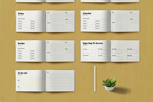 Weekly Planner Project Design