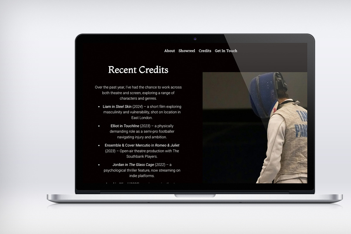 Website Template for WordPress preview 3