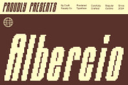 Albercio Pixel, a Sans Serif Font by Craft Supply Co. (Thumbnail 1 of 8)