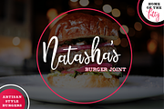Safirestone Font + Extras, a Script Font by Flycatcher Design (Thumbnail 5 of 6)
