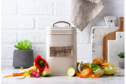Vegetable waste for making compost