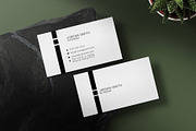 Minimal Business Card Template, a Business Card Template by Saman Osama (Thumbnail 1 of 3)