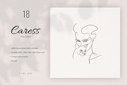 Caress. 18 Line Art Illustrations, an Animal Illustration by le-genda (Thumbnail 1 of 9)