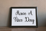 Bubble, a Handwritten Font by InermediaSTUDIO (Thumbnail 4 of 7)