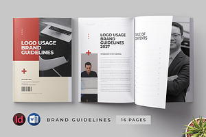 Brand Guidelines Template | Word, a Brochure Template by HiveArts