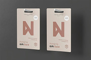 Hanging Gift Card Mock-up, an Advertising Mockup by zippypixelstudio (Thumbnail 13 of 13)