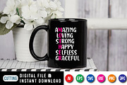 Happy Mother's Day Typography SVG, an Object Graphic by SVGCuteShop (Thumbnail 3 of 3)