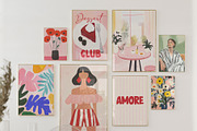 MIXED PRINTS WAll ART GALLERY, a Background Graphic by lerinartstudio (Thumbnail 2 of 13)