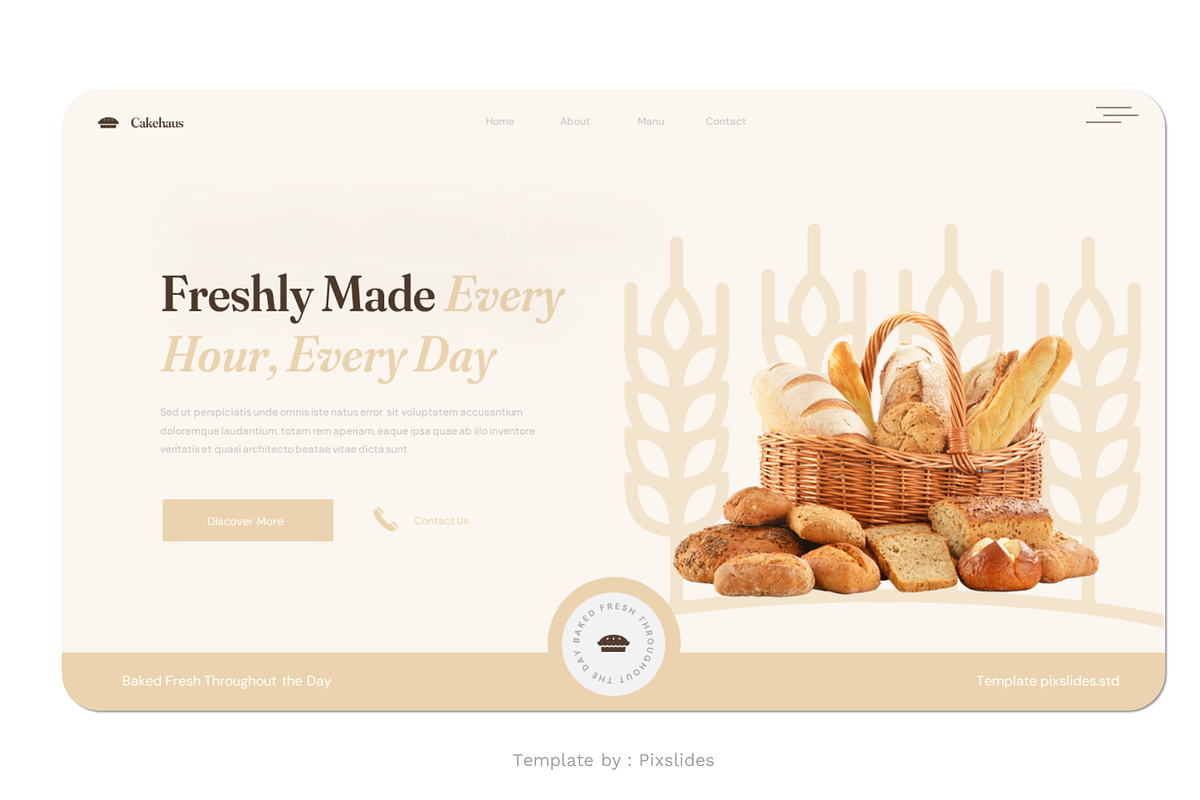 Bakery and Pastry Keynote, a Presentation Template by Pixslides (Photo 3 of 6)