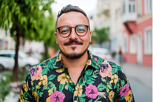 Smiling Azerbaijani male adult in, a Person Photo by Lermont51