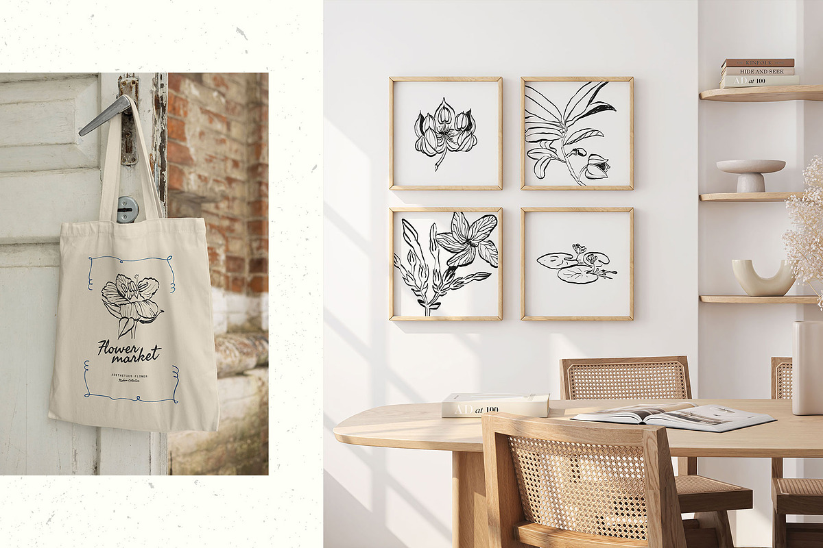 Aesthetics Flower | Poster Builder, an Object Graphic by KetteCreate (Photo 10 of 20)