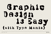 Bullet Serif TM – Grunged Typewriter, a Sans Serif Font by Type Mania (Thumbnail 10 of 10)